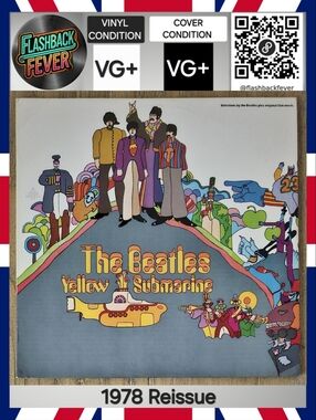THE BEATLES•Yellow Submarine•1978 US Stereo (#SW-153) Jacksonville, Repress